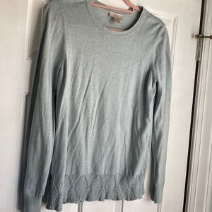 Light blue sweater